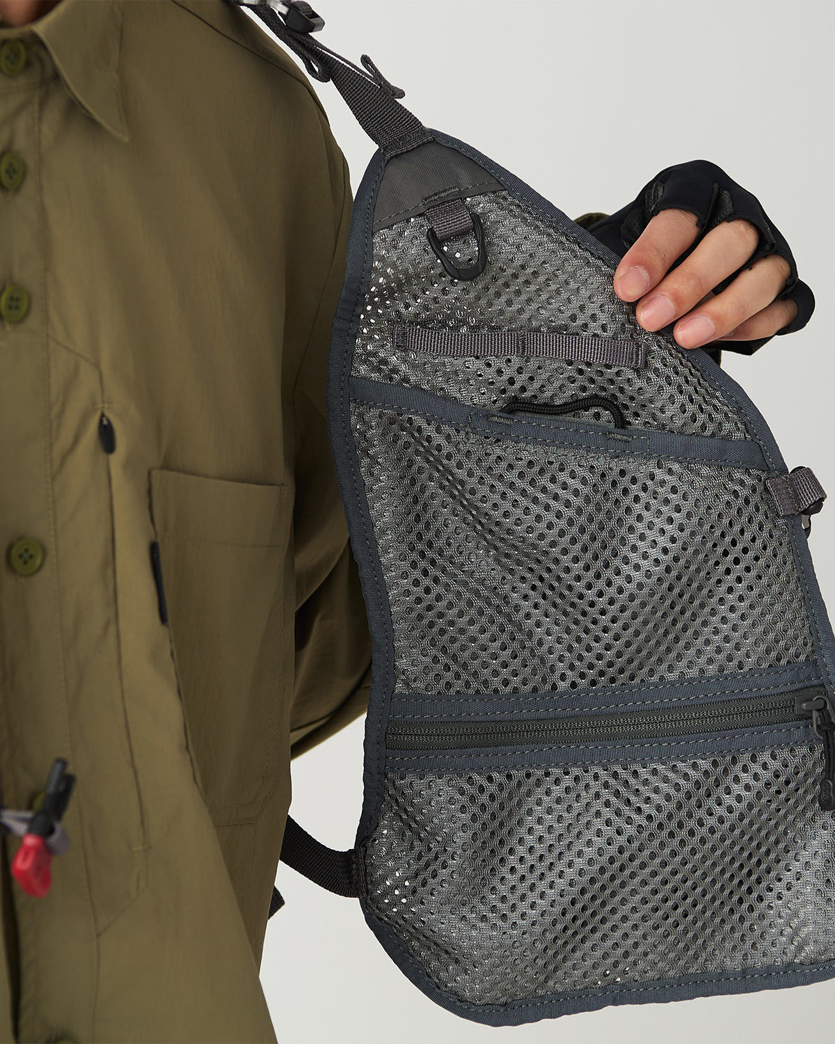 SP FF Joint System Vertical Strap Mesh Vest