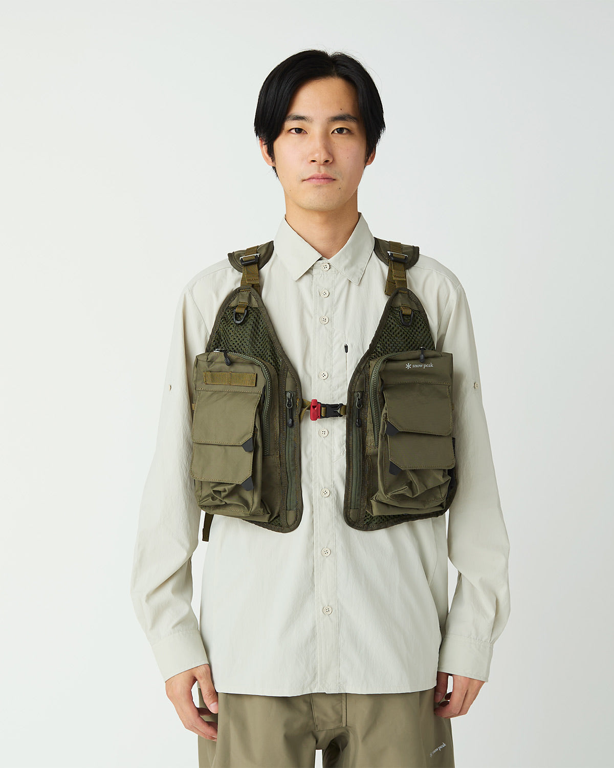SP FF Joint System Vertical Strap Mesh Vest | Snow Peak