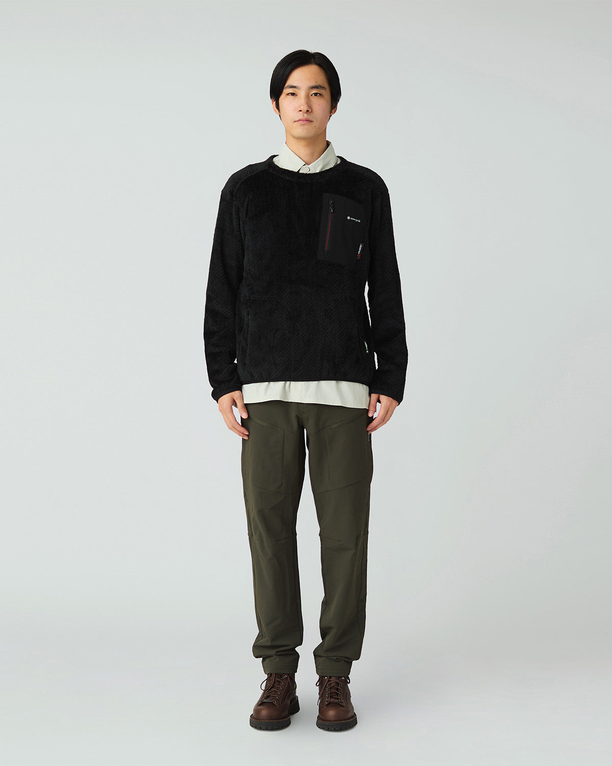 Polartec High Loft Fleece Crew Neck Sweater