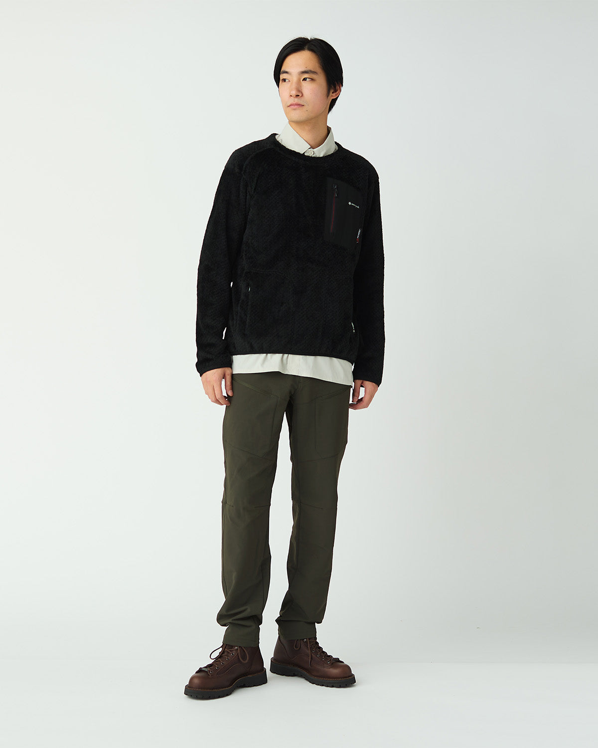 Polartec High Loft Fleece Crew Neck Sweater | Snow Peak