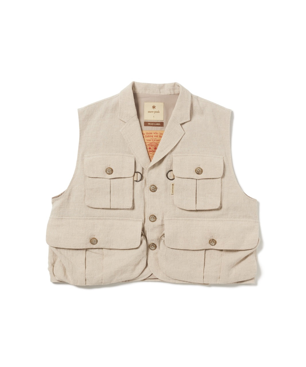 Tailored Fishing Vest | Snow Peak
