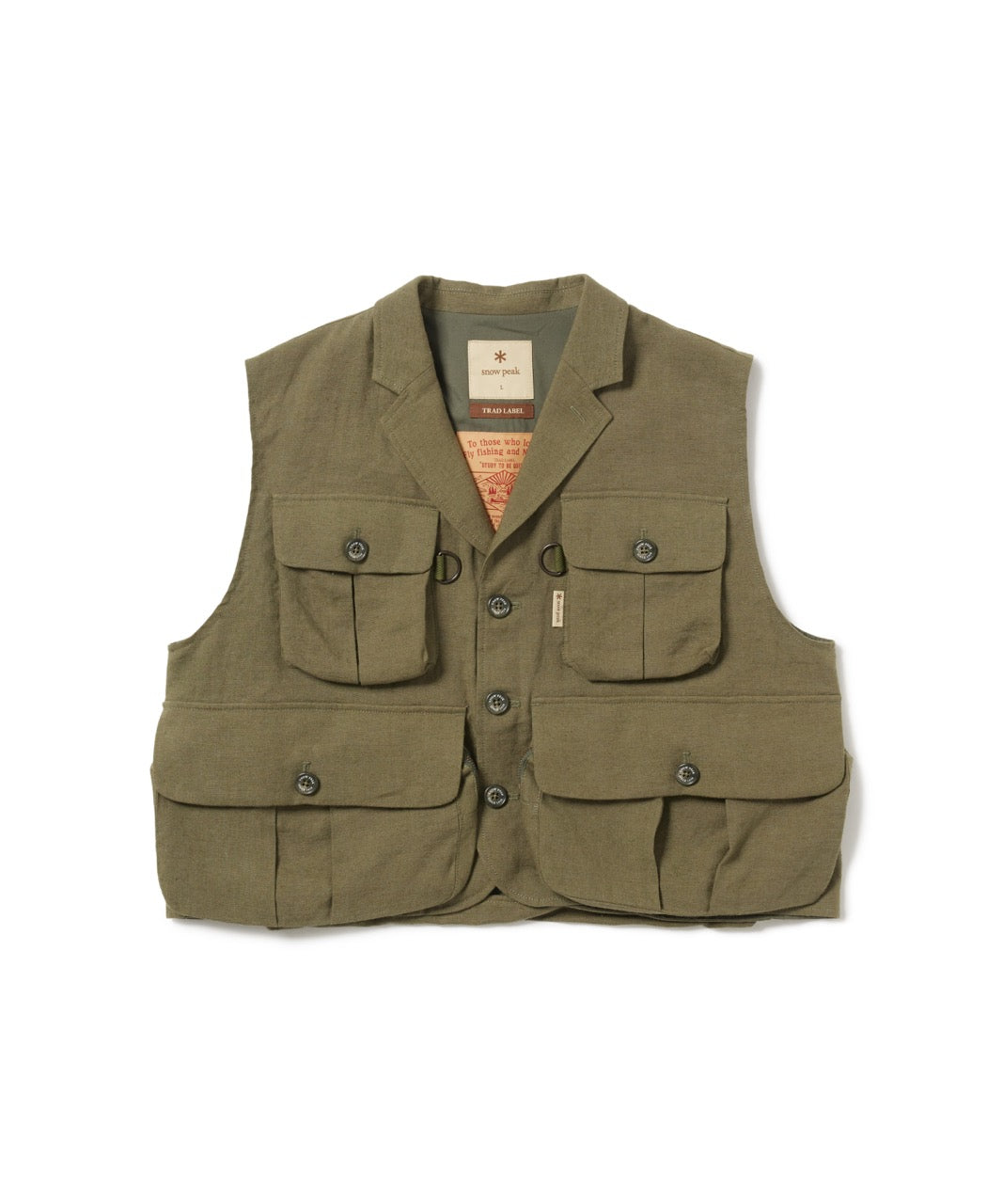 Tailored Fishing Vest | Snow Peak