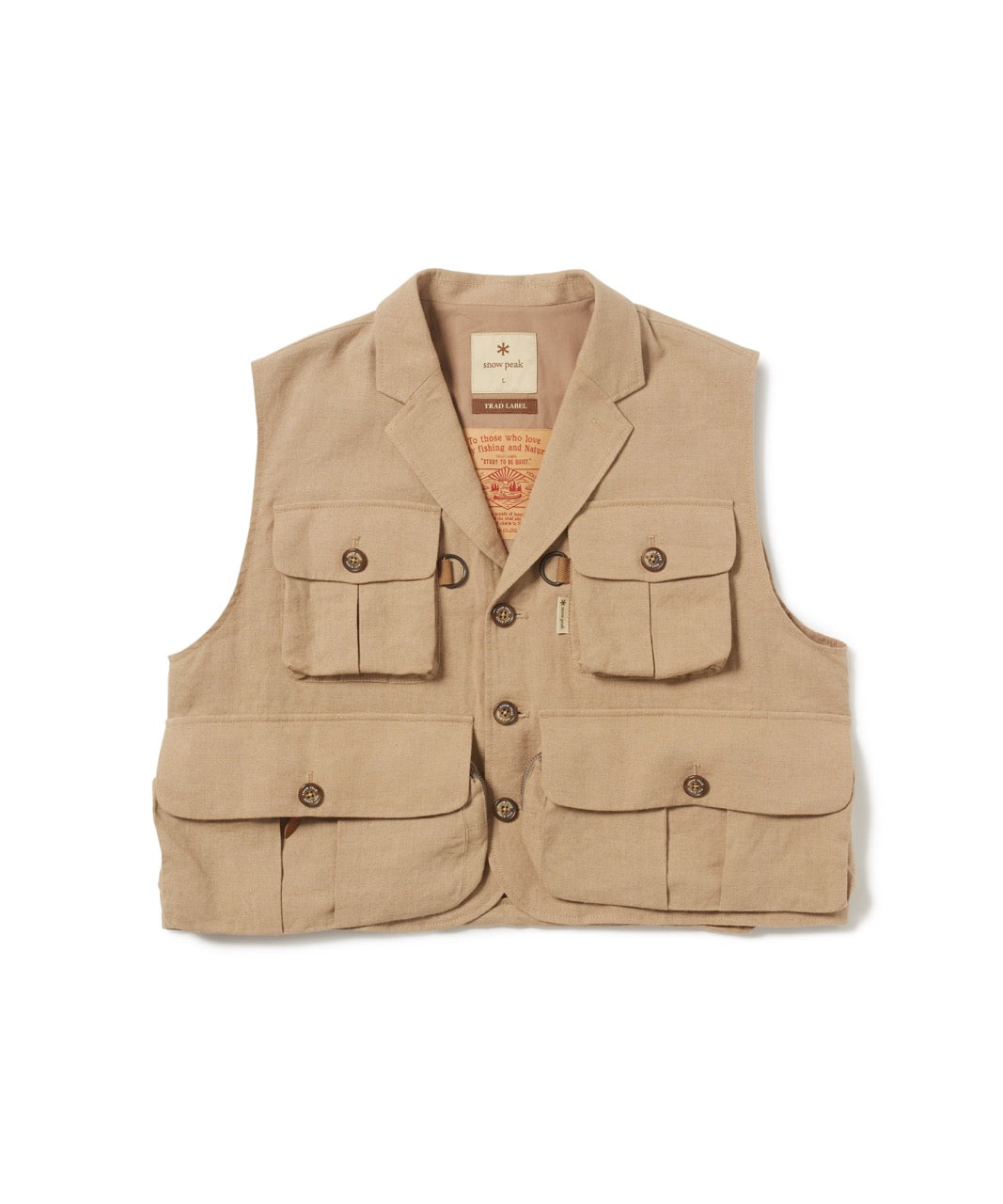 Tailored Fishing Vest | Snow Peak