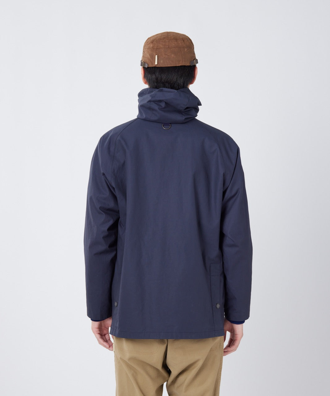 Waxed Cotton Hoodie