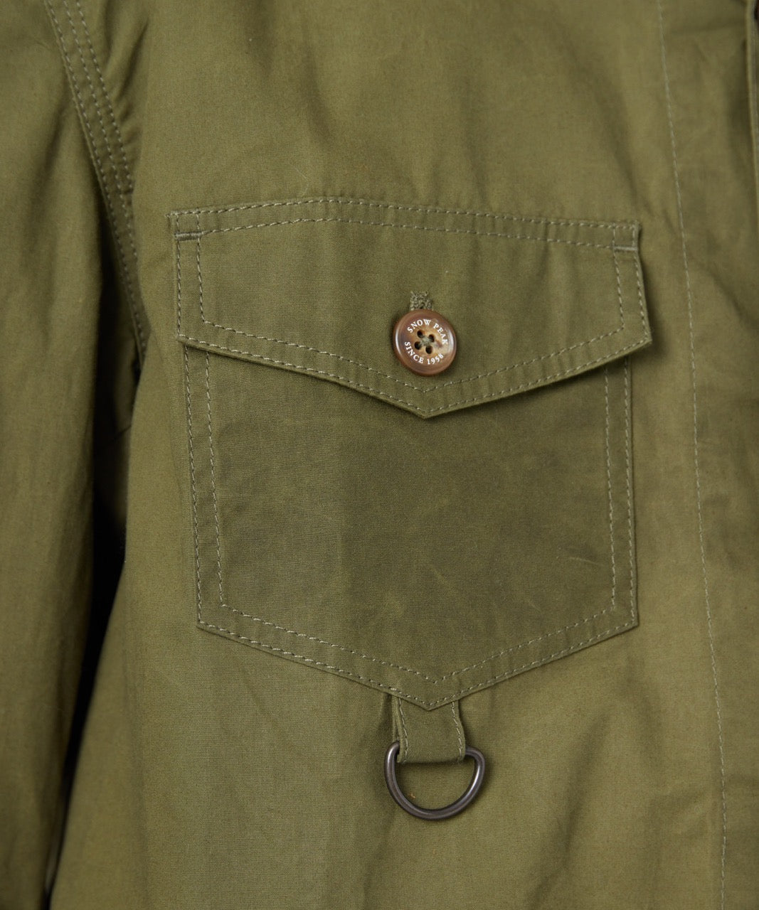 Waxed Cotton Coverall Jacket