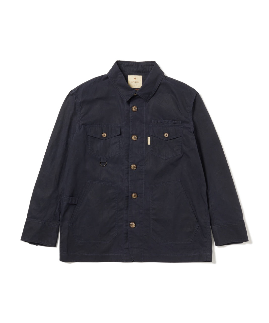 Waxed Cotton Coverall Jacket