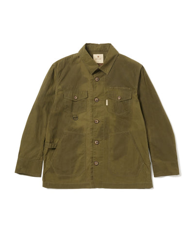 Waxed Cotton Coverall Jacket