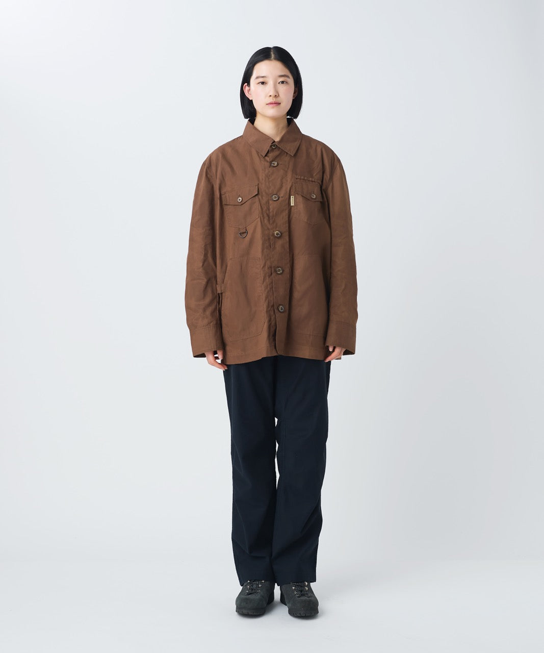 Waxed Cotton Coverall Jacket