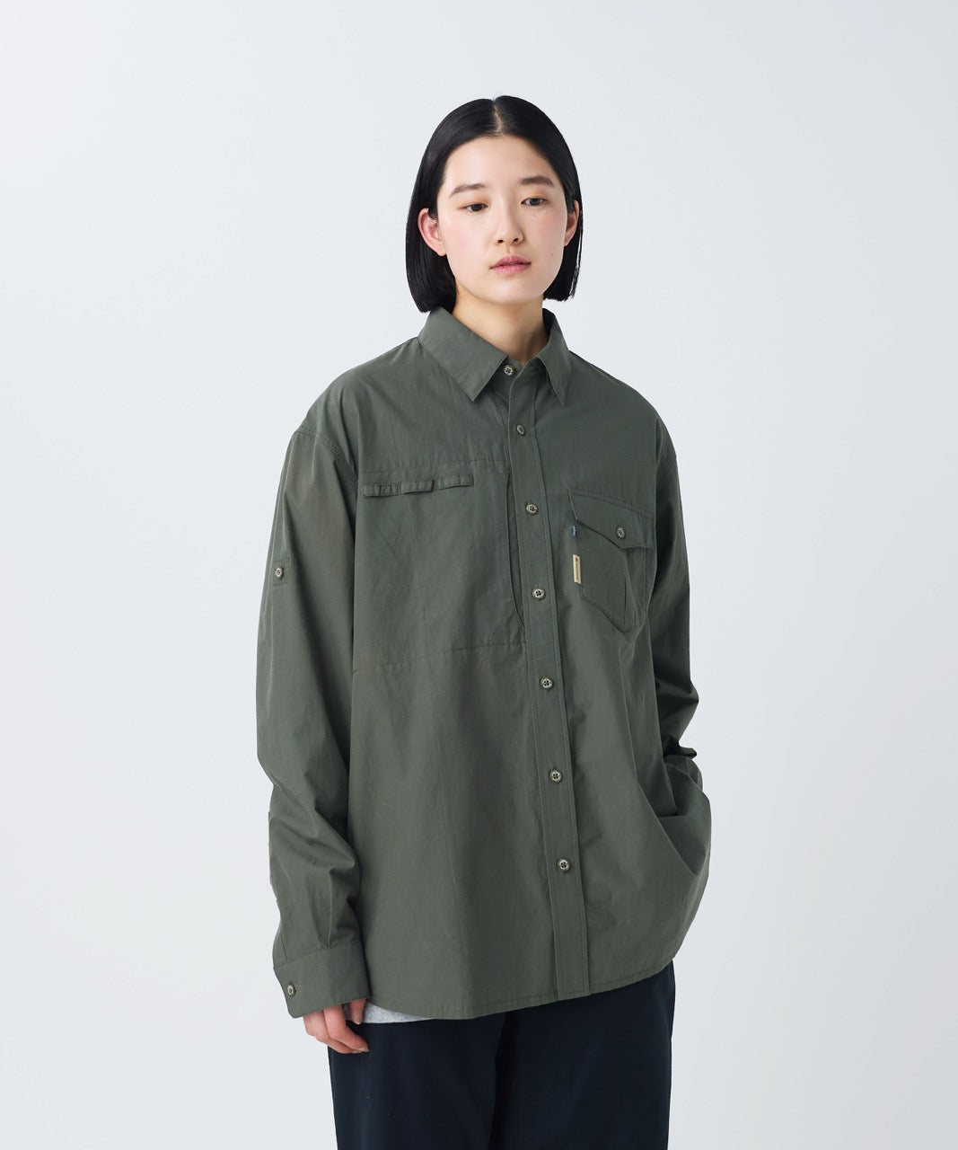 Antique Dyed Fishing Shirt
