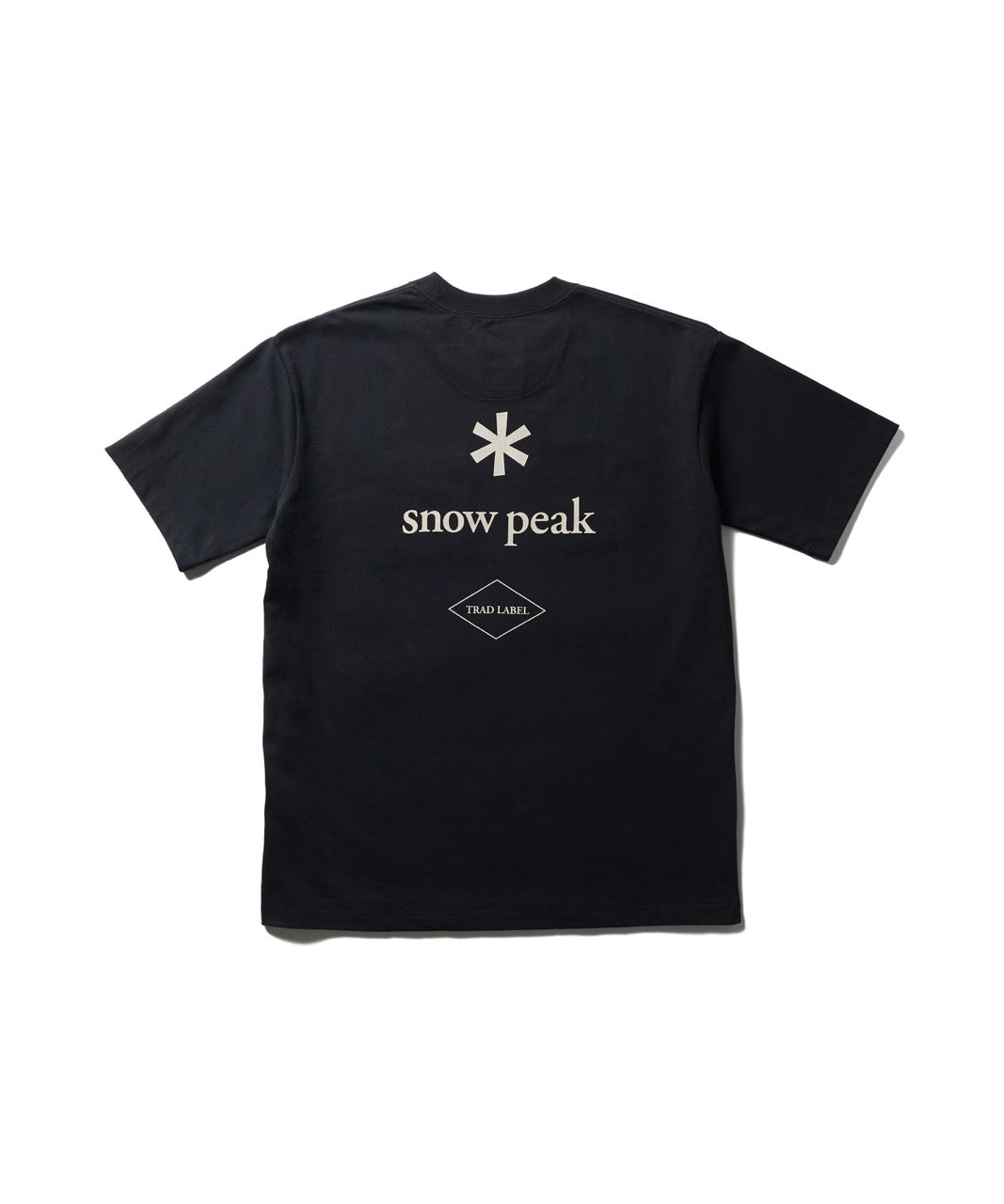 tao SNORK Tシャツ２-BLACK- Trad Label Pocket Heavy T-Shirt | Snow Peak
