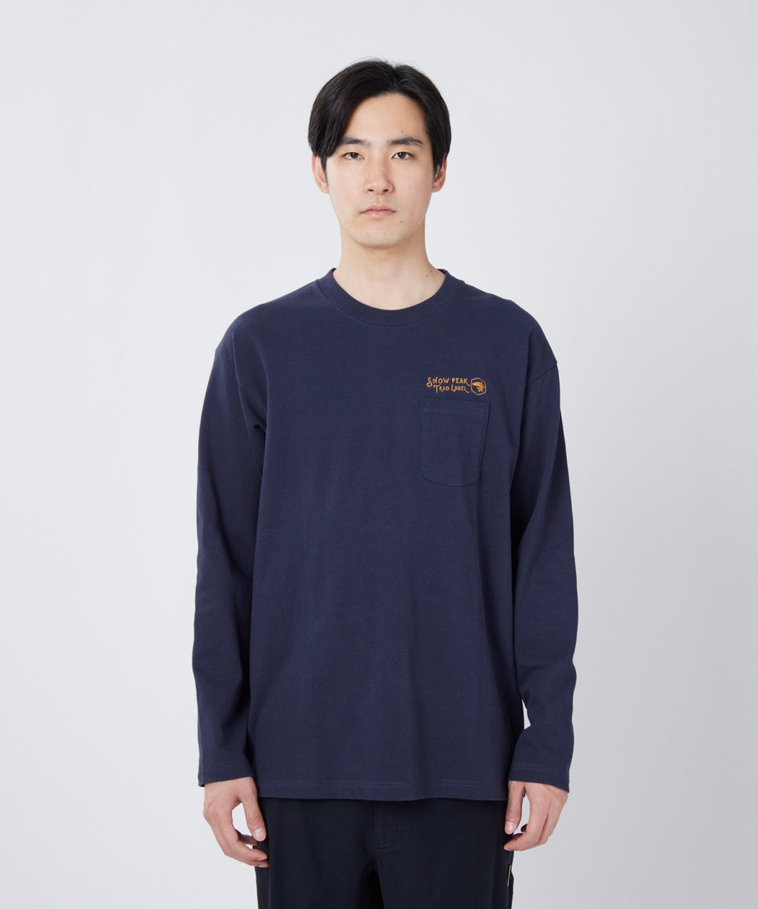 Trad Label Pocket L/S Heavy T-Shirt | Snow Peak