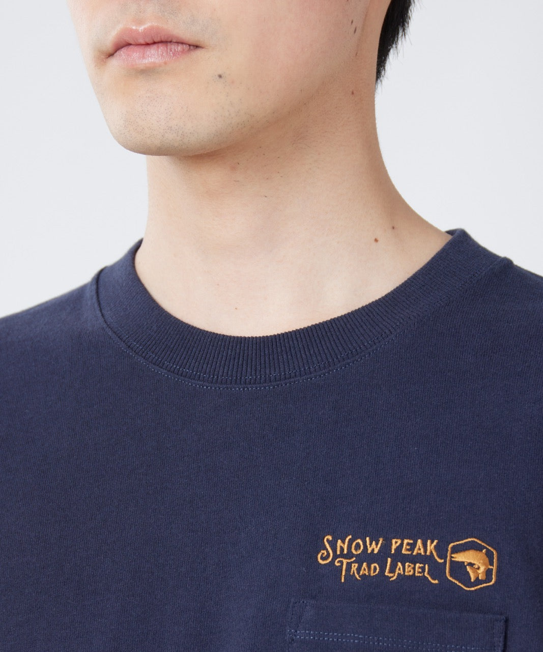 Trad Label Pocket L/S Heavy T-Shirt | Snow Peak