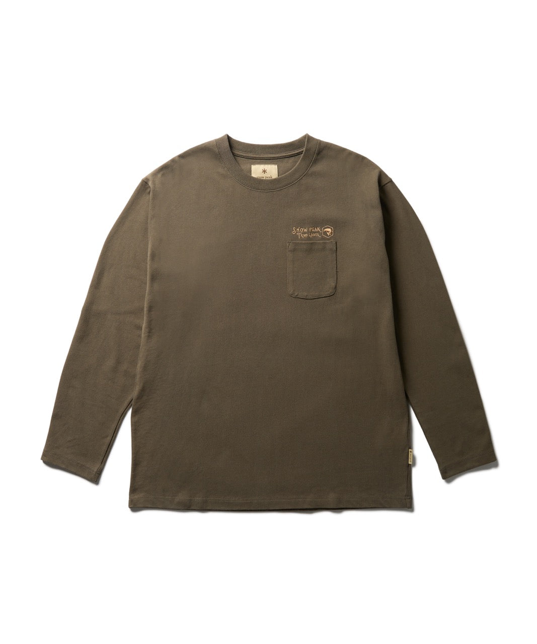 Trad Label Pocket L/S Heavy T-Shirt | Snow Peak