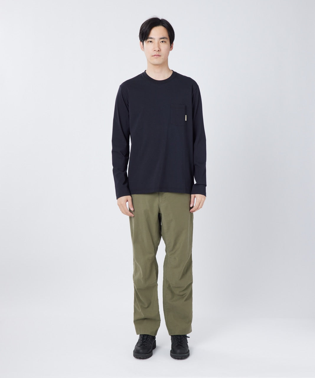 Trad Label Sunset Plating L/S T-Shirt | Snow Peak