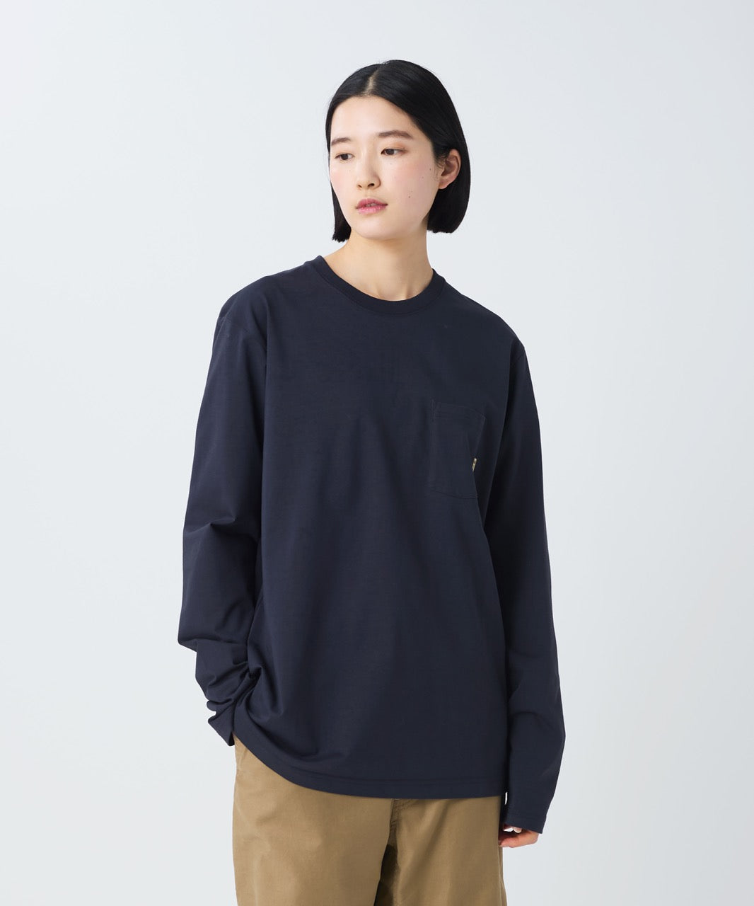 Trad Label Sunset Plating L/S T-Shirt | Snow Peak