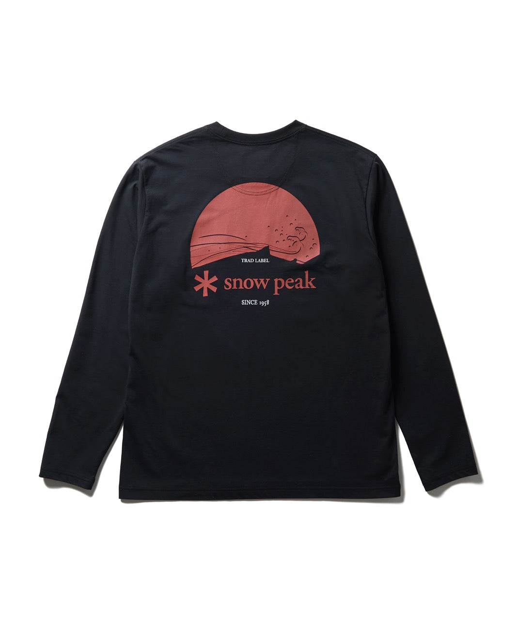 Trad Label Sunset Plating L/S T-Shirt | Snow Peak