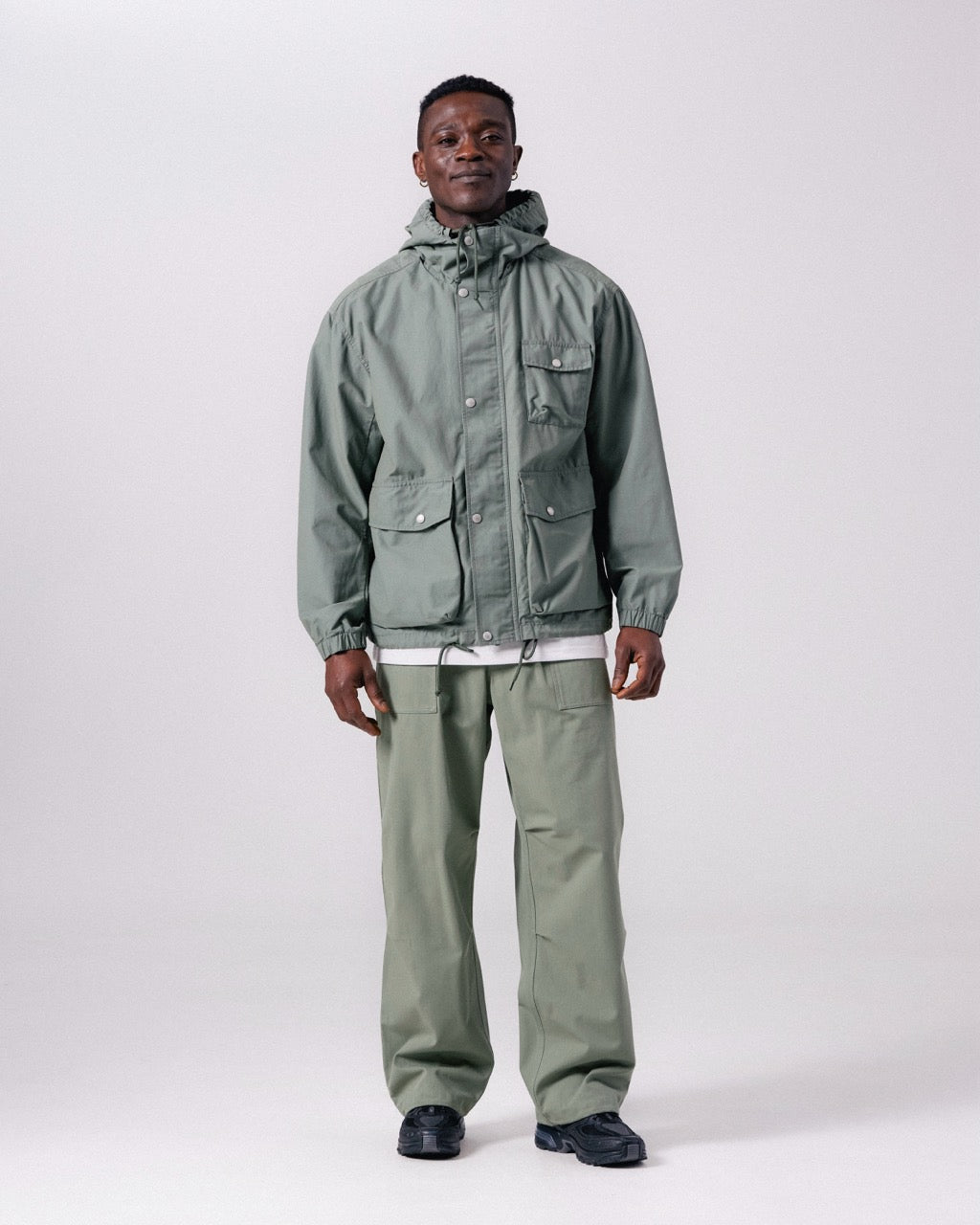 charbon / PIGMENT DYE DRY セットPARKA Light Dobby Cloth Parka | Snow Peak