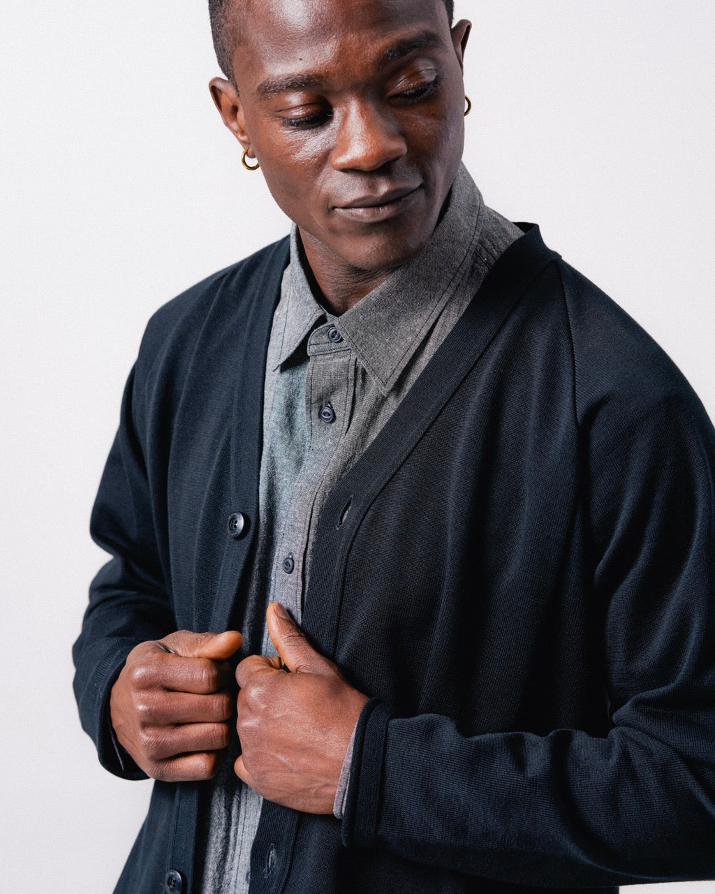 Water-Repellent Knit Cardigan | Snow Peak