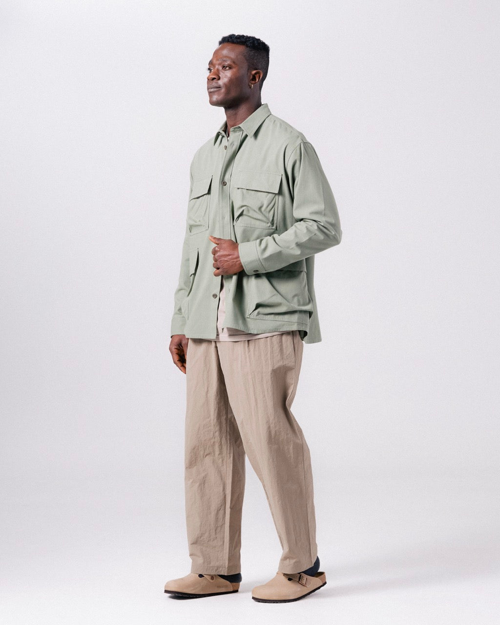 TAKIBI Herringbone Shirt Jacket | Snow Peak