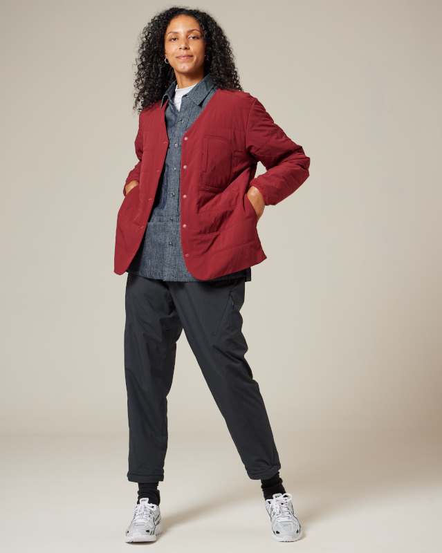 22aw｜Flexible Insulated Cardigan