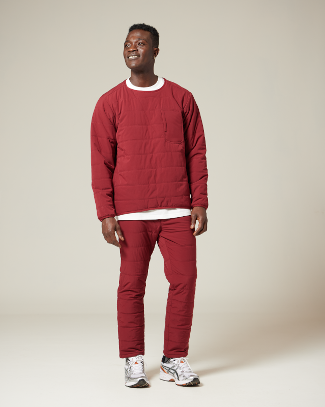 Insulated sweatshirt best sale