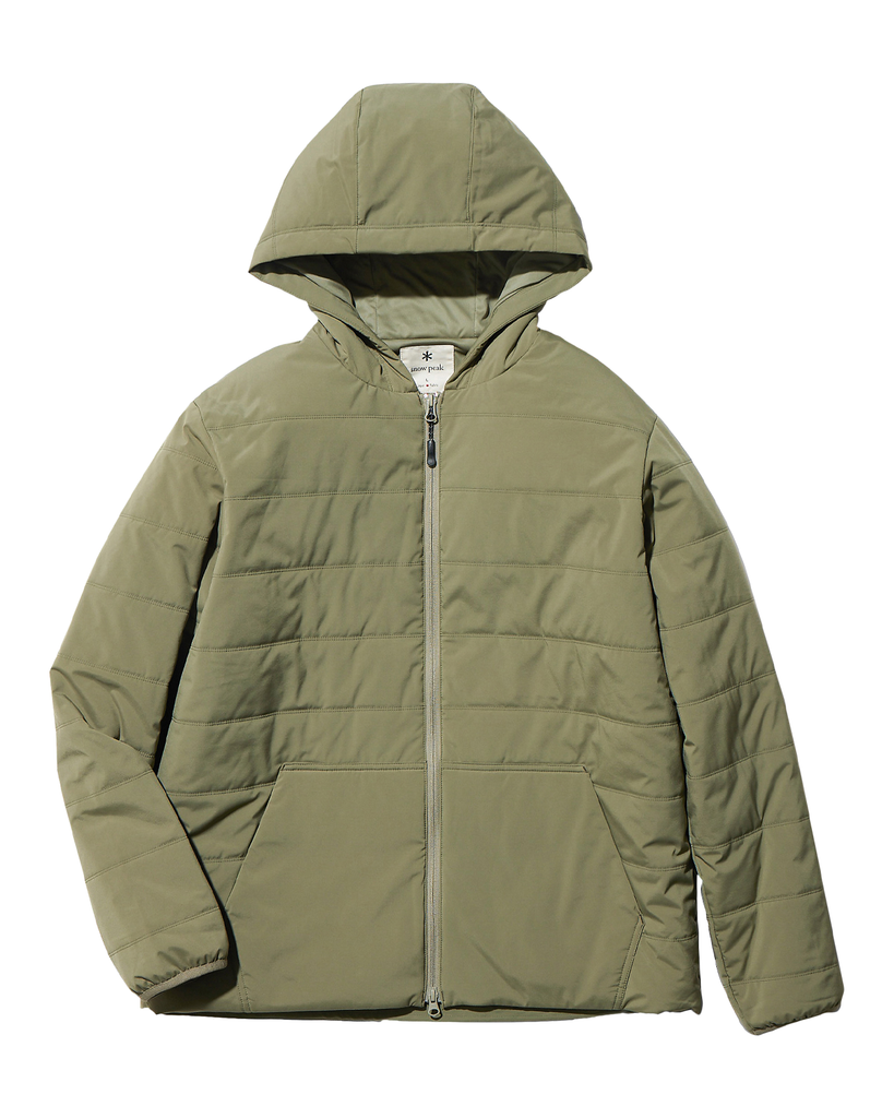 Insulated zip top up hoodie