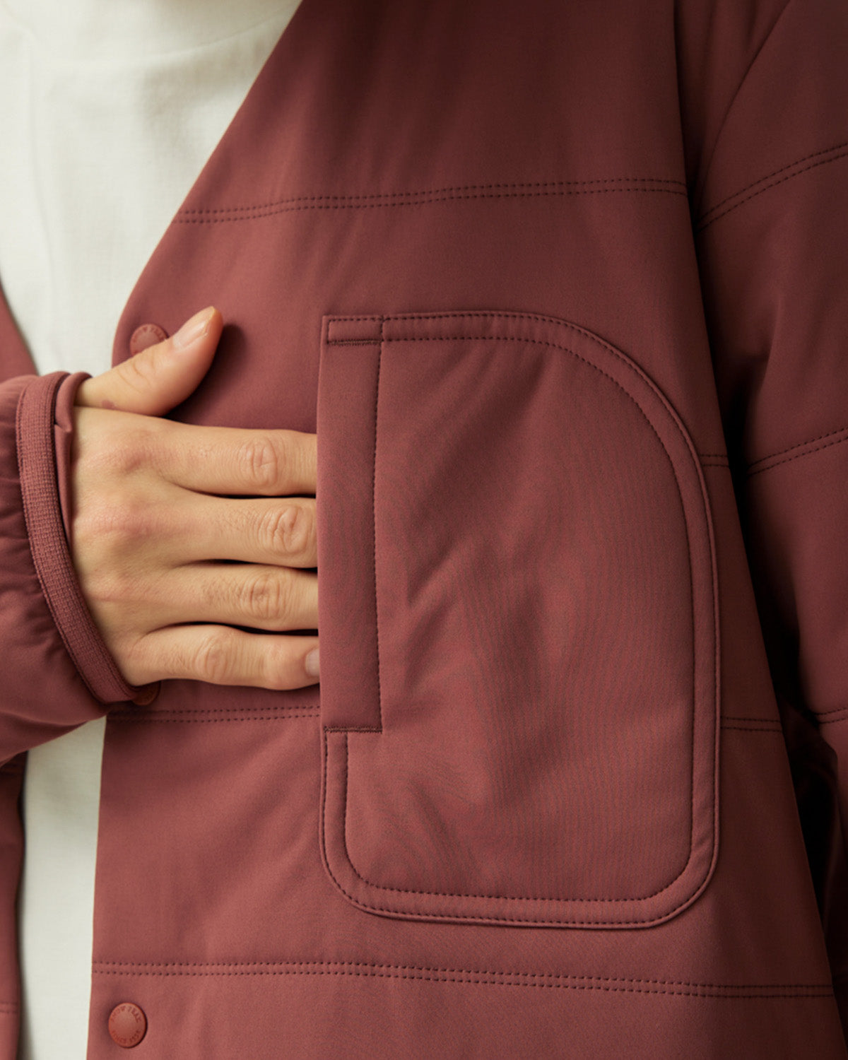 Flexible Insulated Cardigan