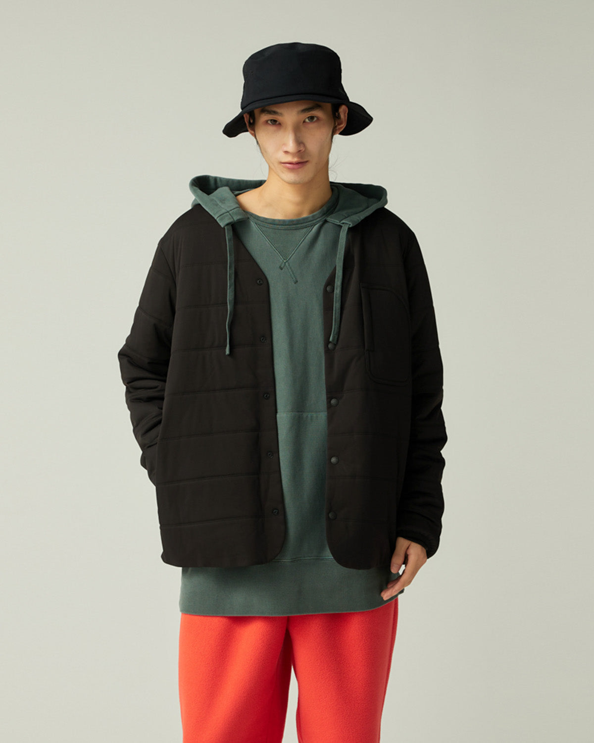 Flexible Insulated Cardigan