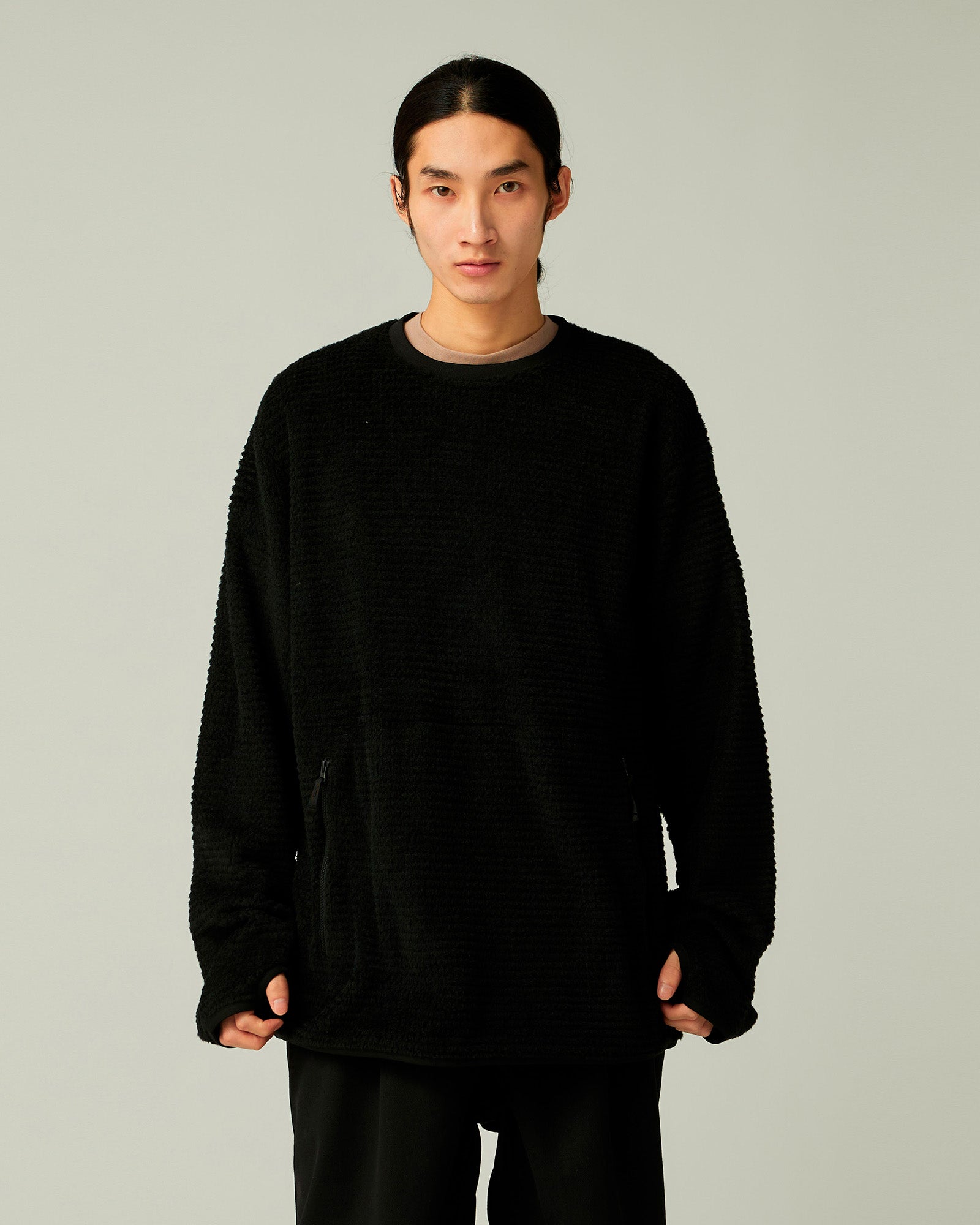 ULTERIOR ニットポロ ULTERIOR - TWISTED COTTON KNIT P/S / シャツ / ポロシャツ / ニット