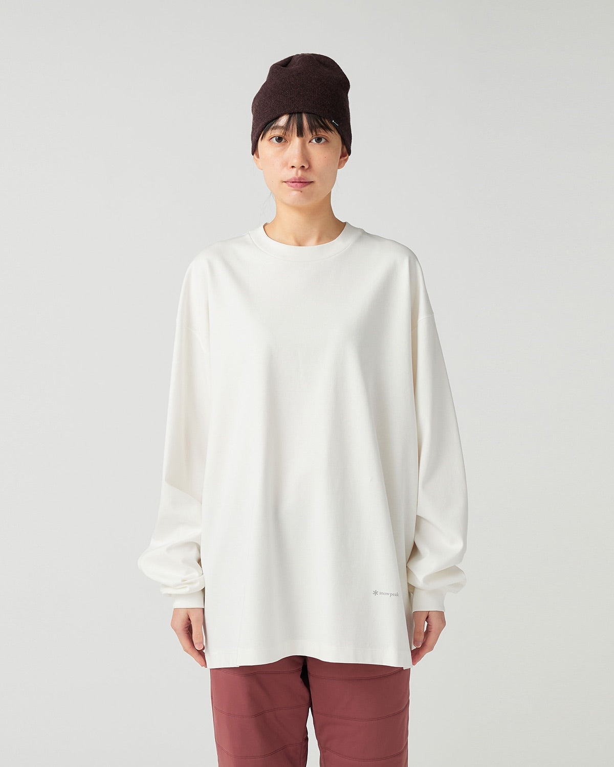 Organic Cotton Mercerized L/S T-Shirt | Snow Peak