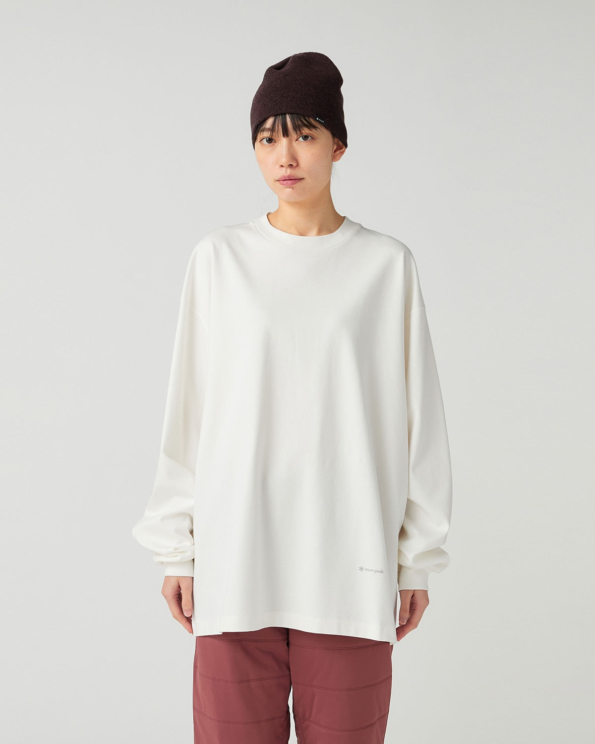 Organic Cotton Mercerized L/S T-Shirt | Snow Peak