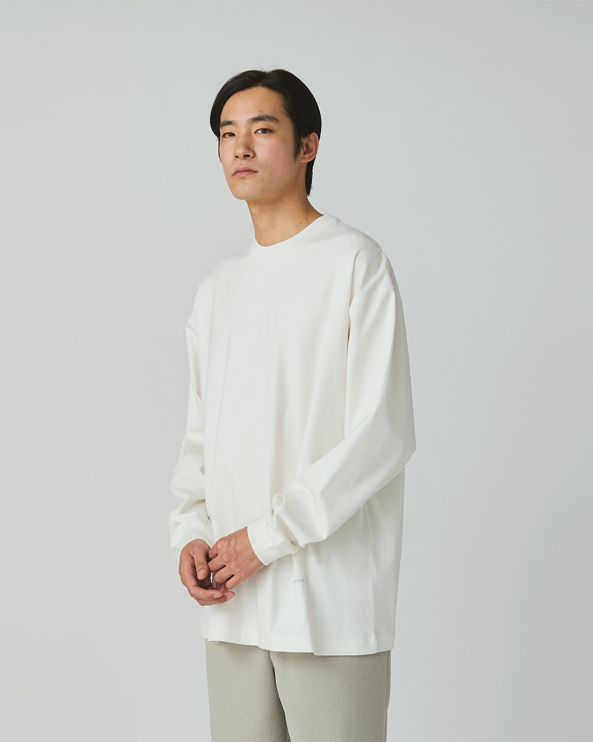 Organic Cotton Mercerized L/S T-Shirt