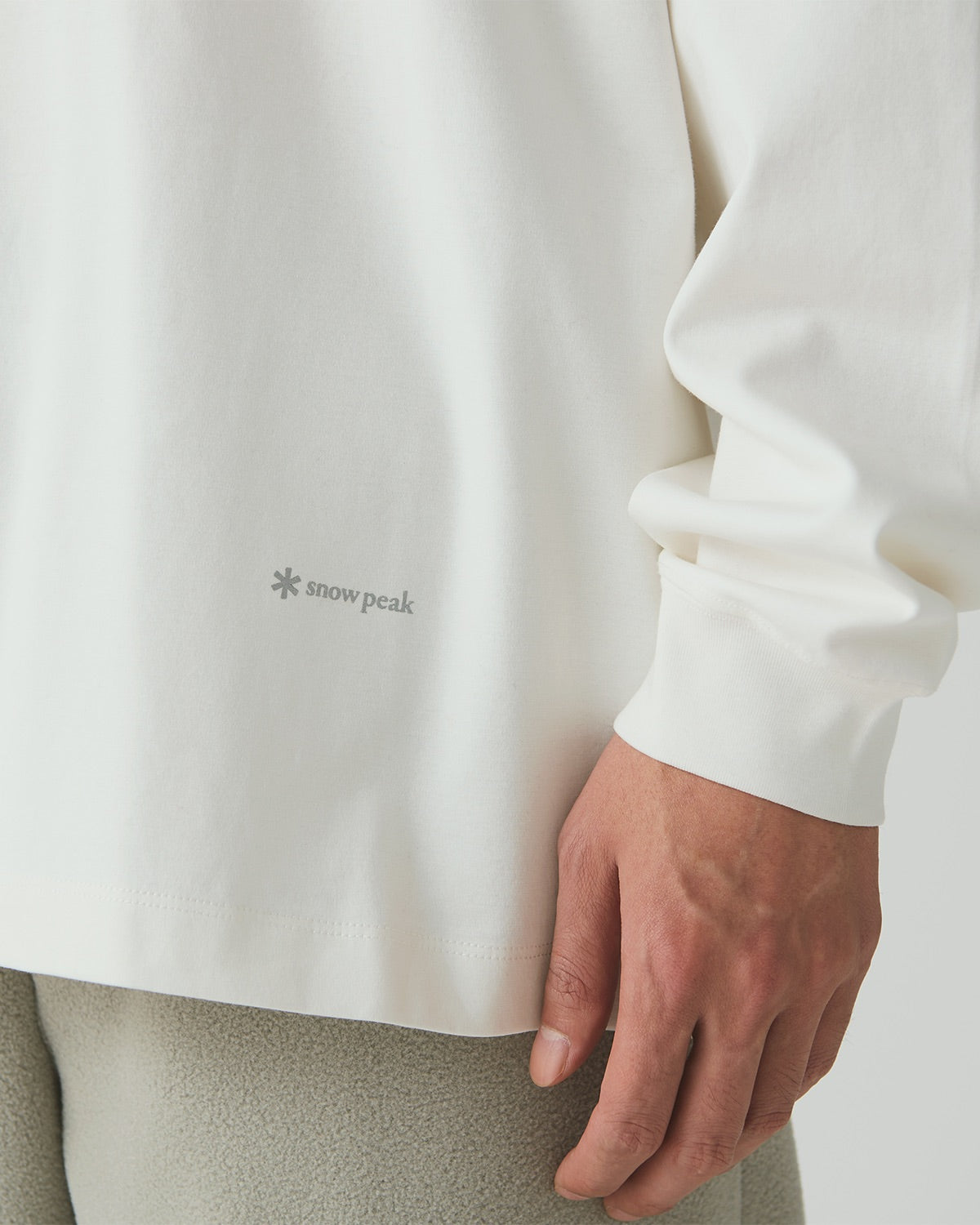 Organic Cotton Mercerized L/S T-Shirt