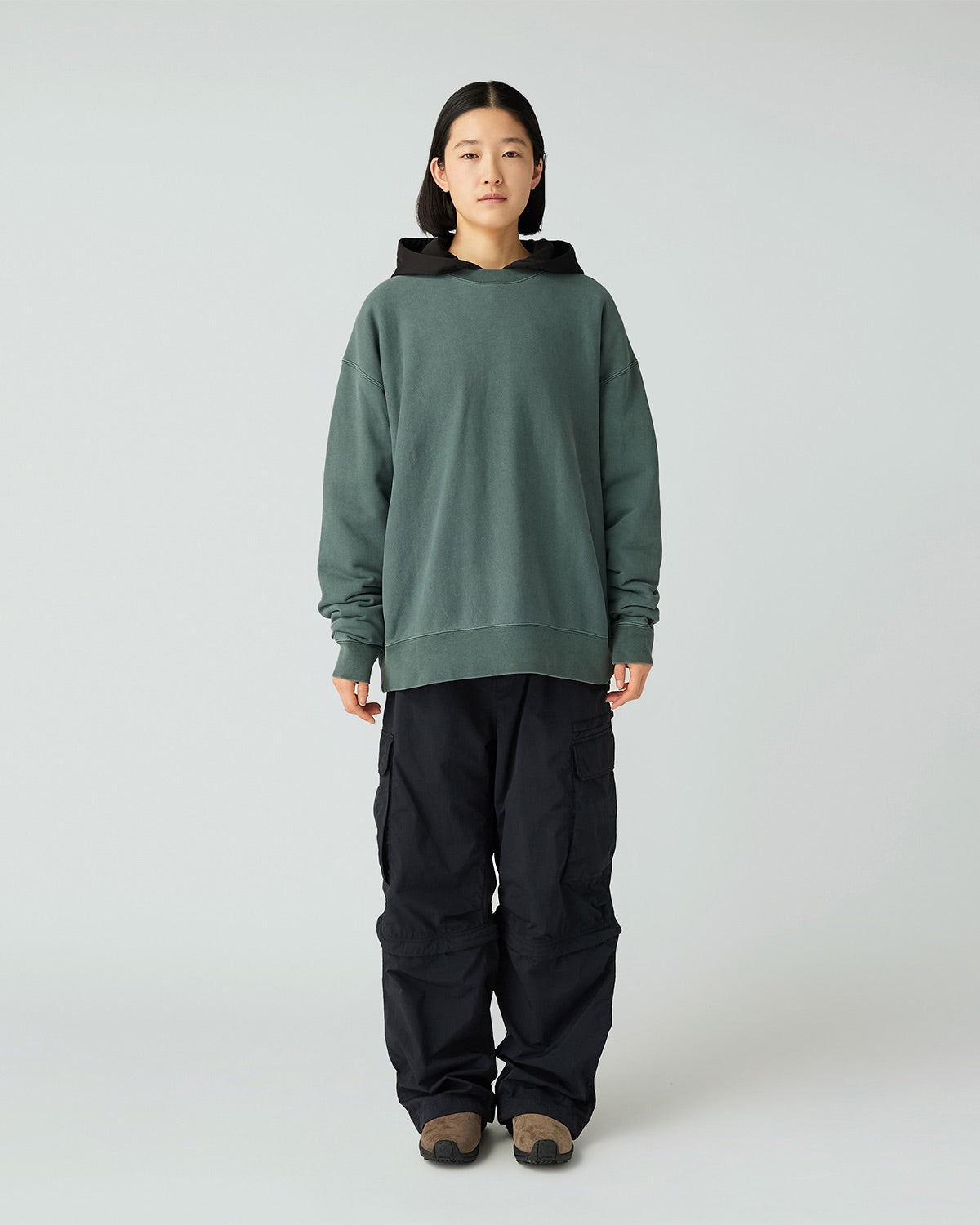 スノーピーク トップス(メンズ) Garment Dyed Pullover  L  Charcoal Garment Dyed Pullover | Snow Peak