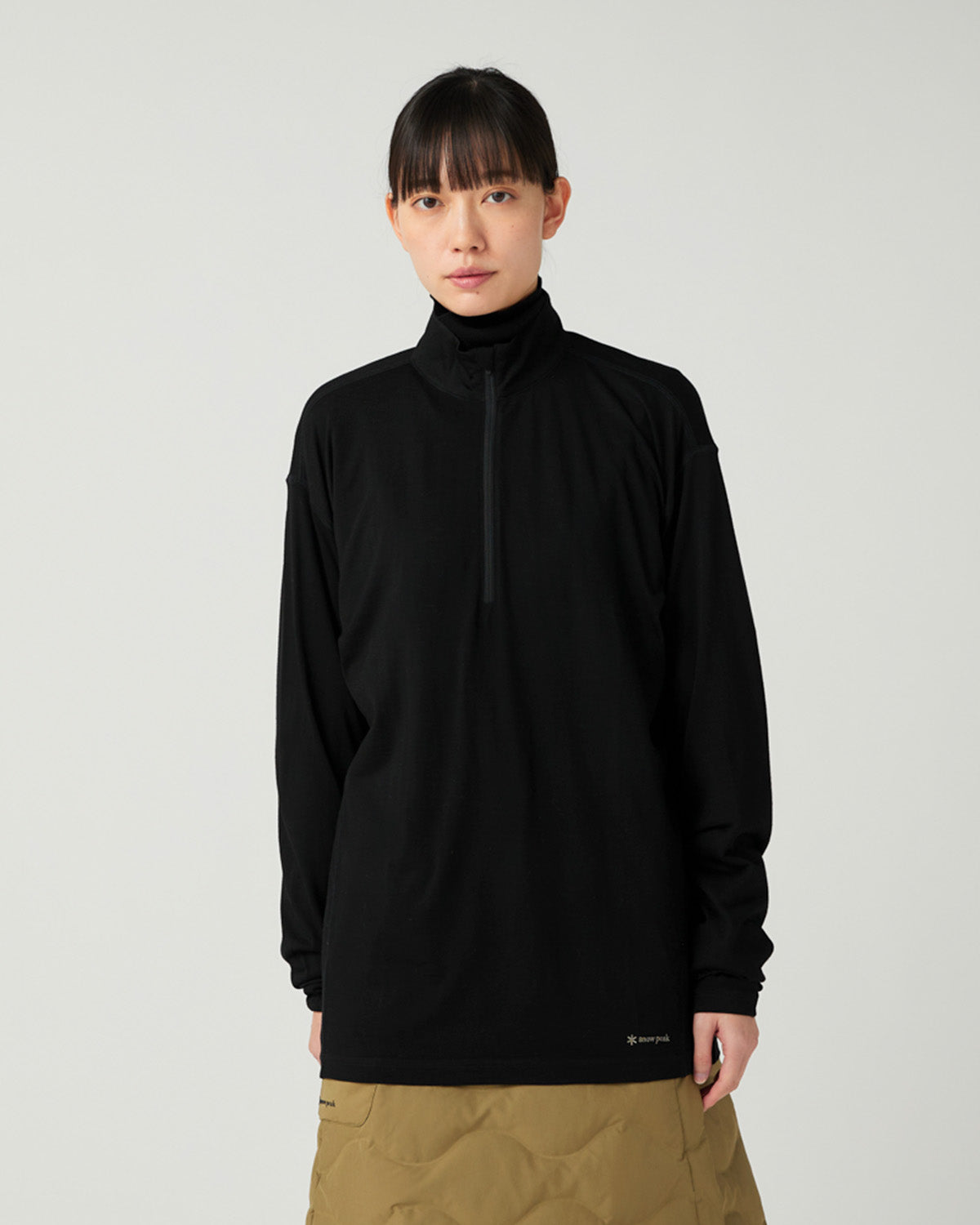 Merino Wool Half Zip Pullover | Snow Peak
