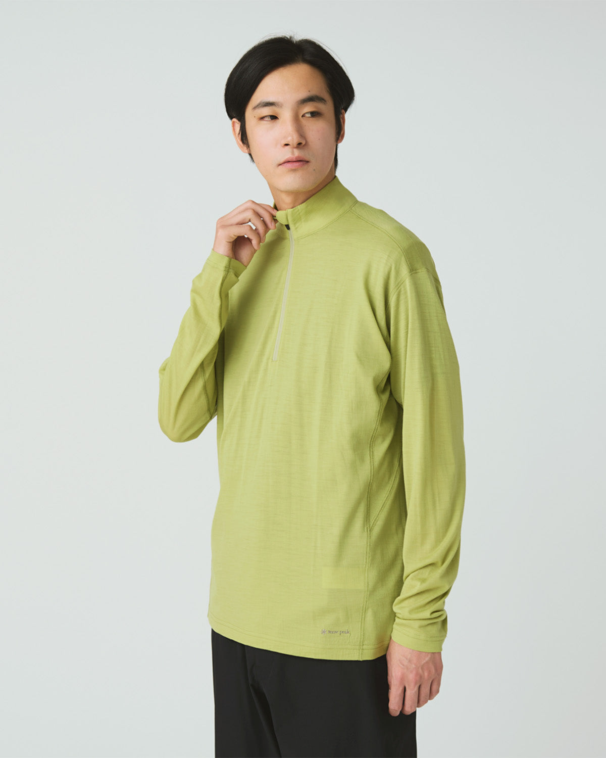Merino Wool Half Zip Pullover