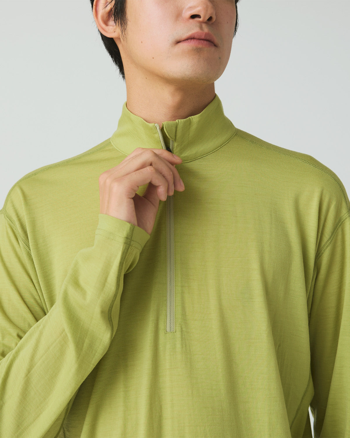 Merino Wool Half Zip Pullover | Snow Peak