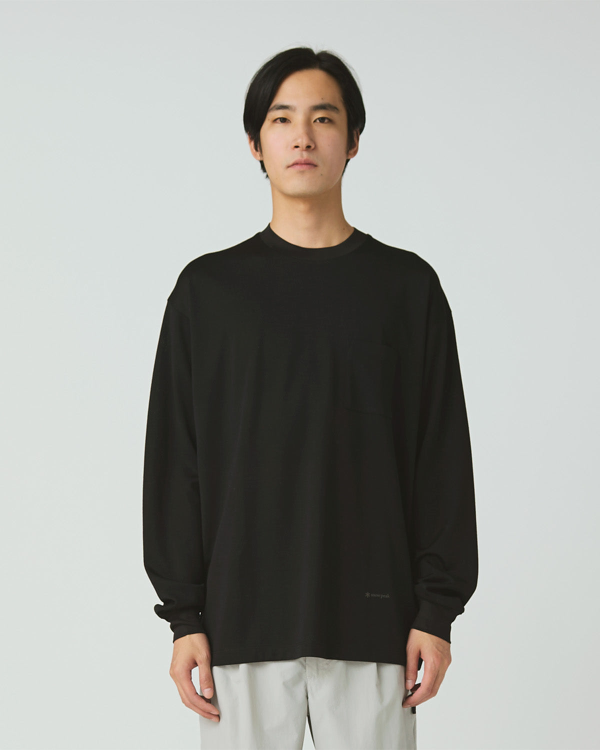 Hybrid Wool Mesh L/S T-Shirt