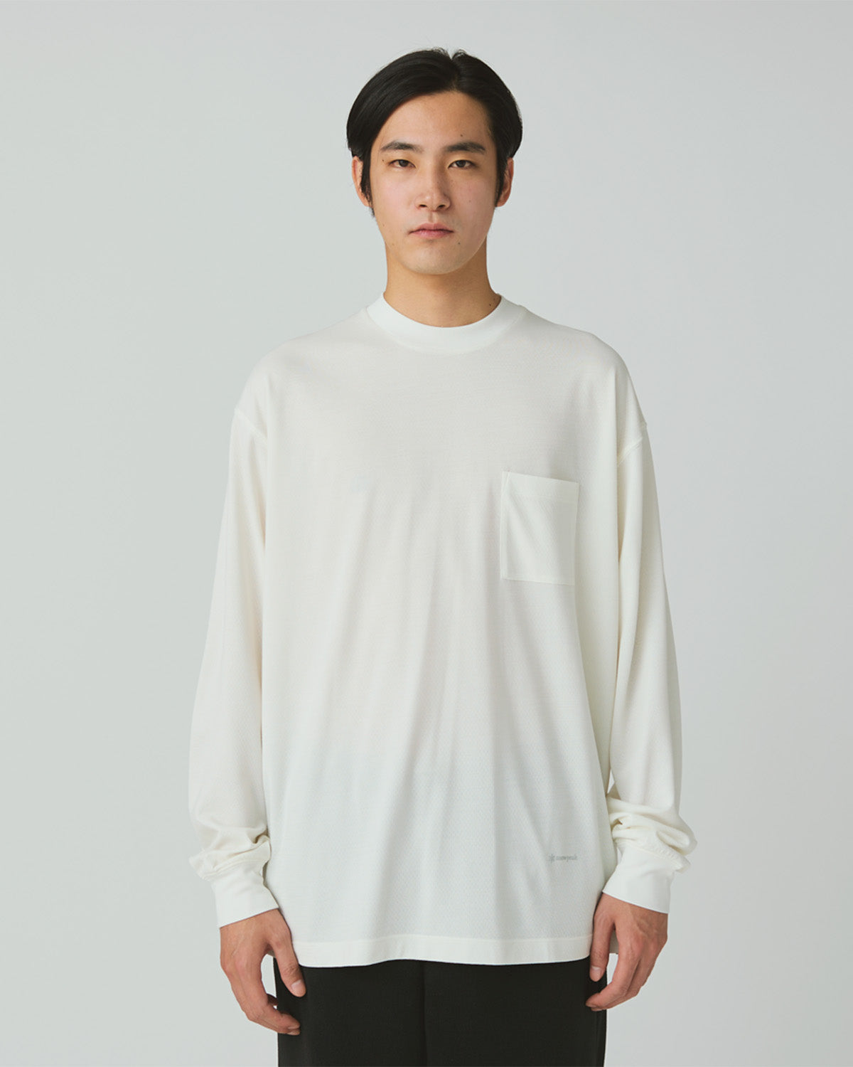 Hybrid Wool Mesh L/S T-Shirt