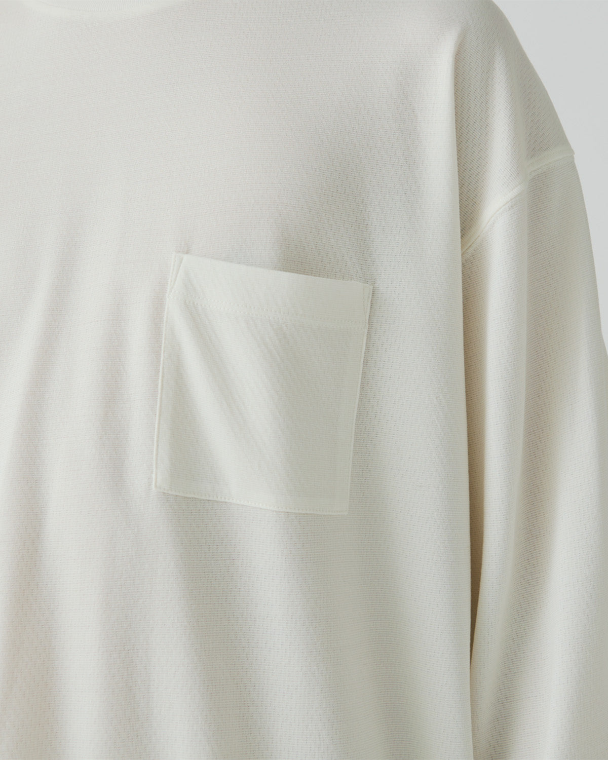 Hybrid Wool Mesh L/S T-Shirt