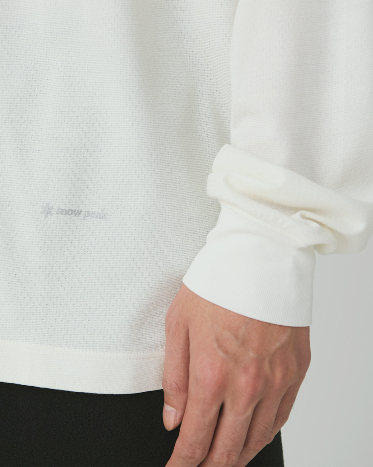 Hybrid Wool Mesh L/S T-Shirt | Snow Peak