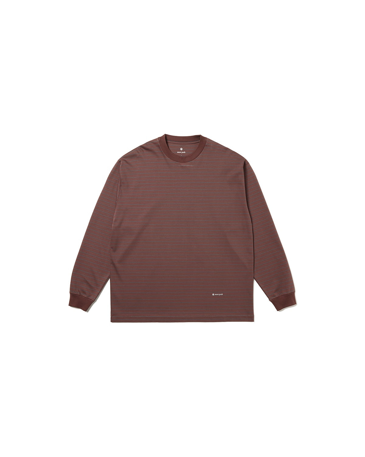 Organic Cotton Mercerized Border L/S T-Shirt