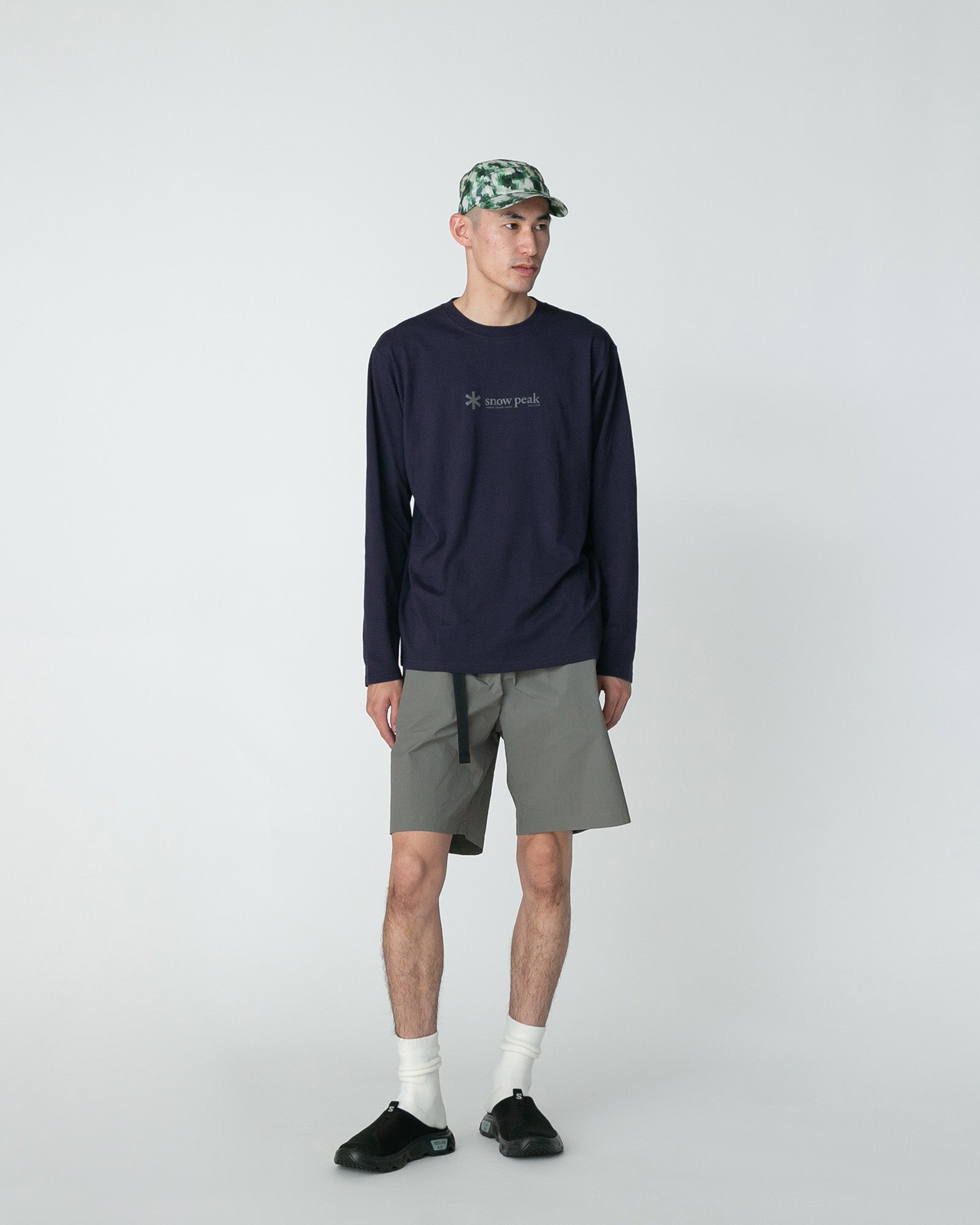 Soft Cotton Logo Long Sleeve T-Shirt