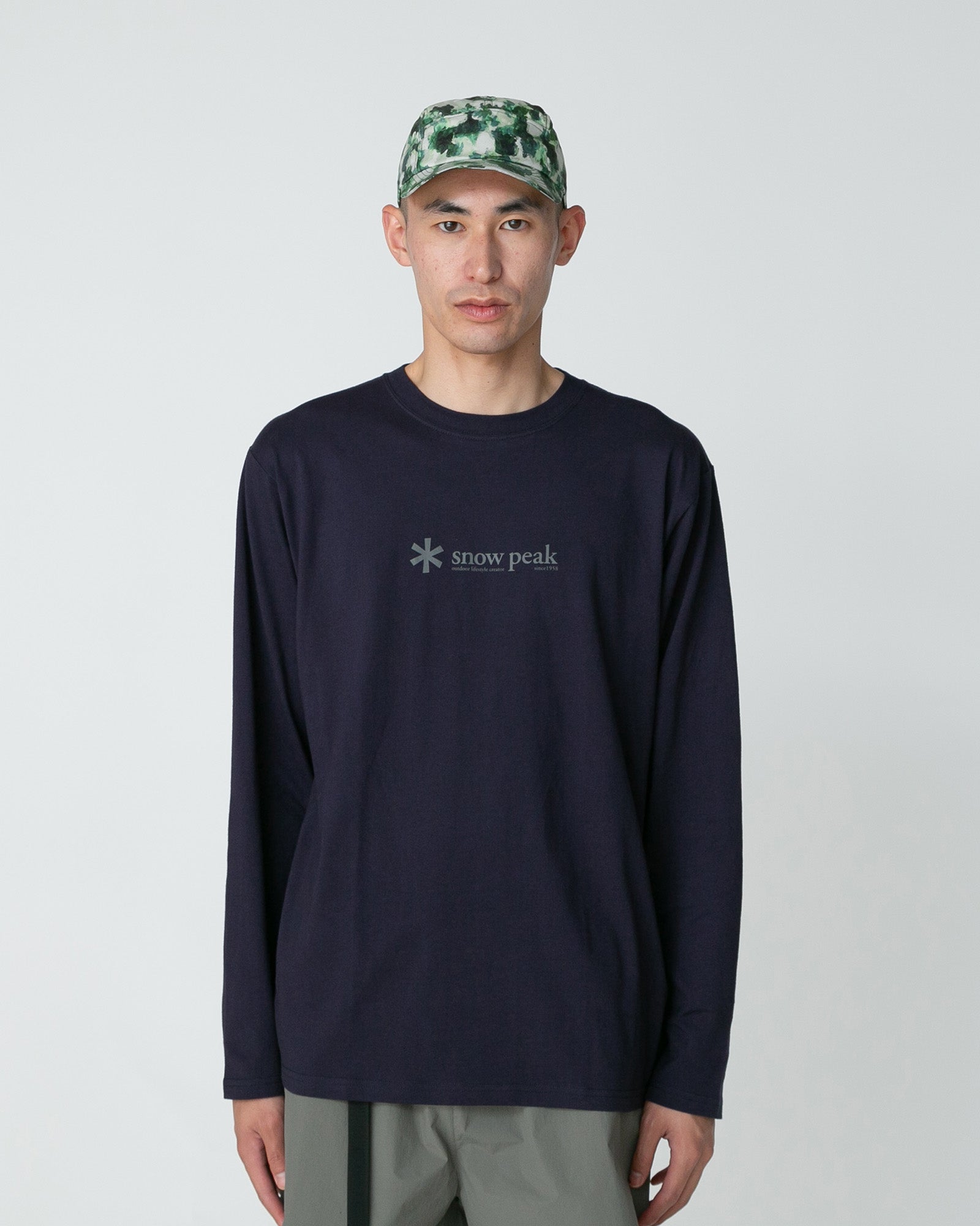 Soft Cotton Logo Long Sleeve T-Shirt