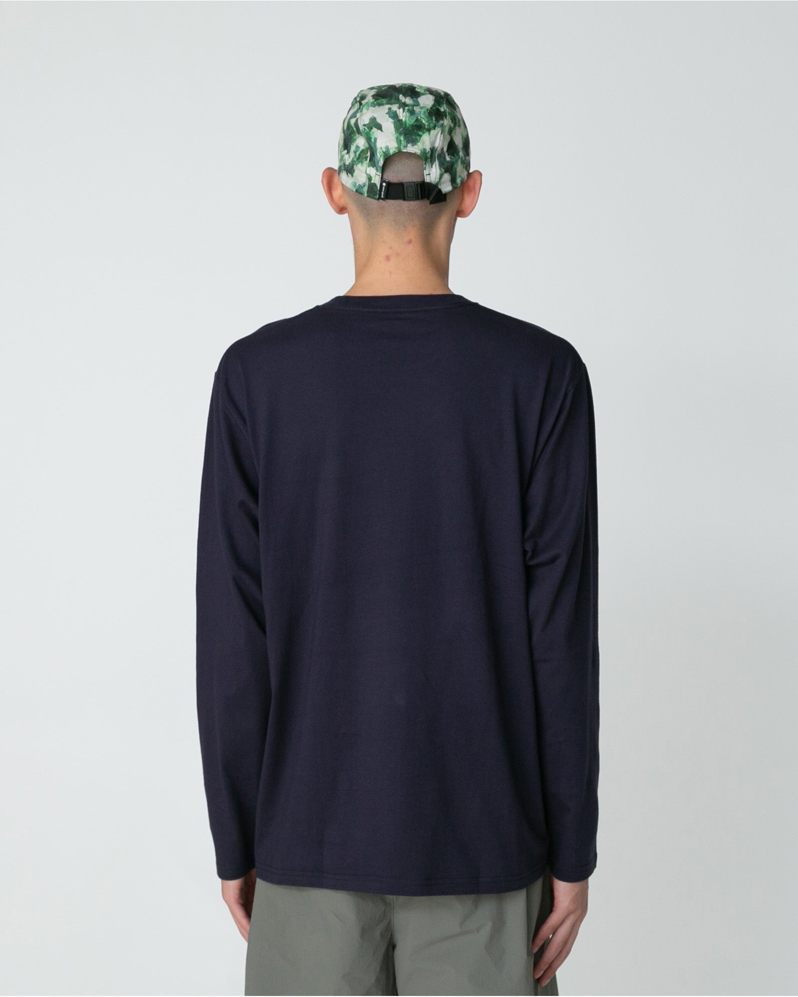 Soft Cotton Logo Long Sleeve T-Shirt