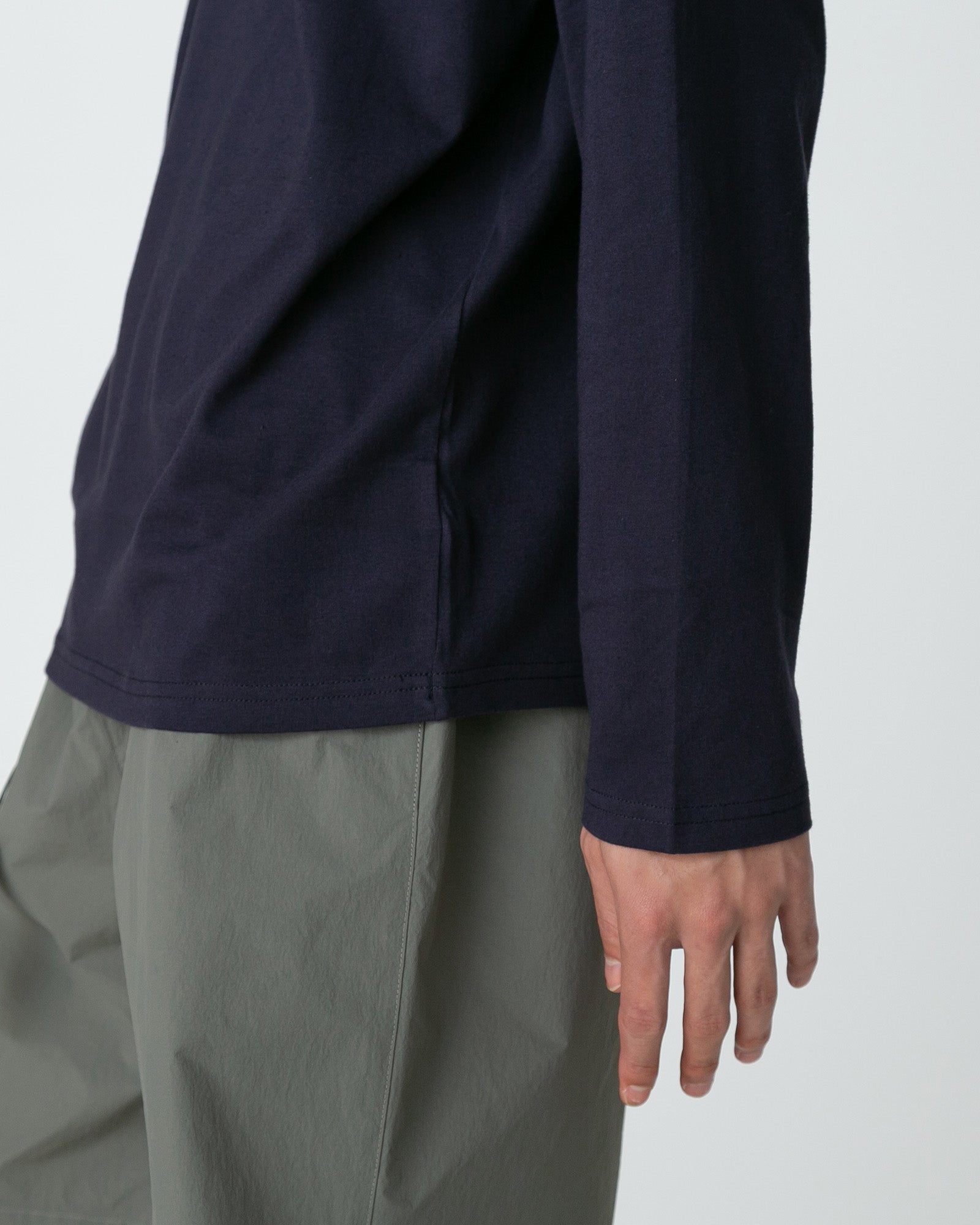 Soft Cotton Logo Long Sleeve T-Shirt | Snow Peak