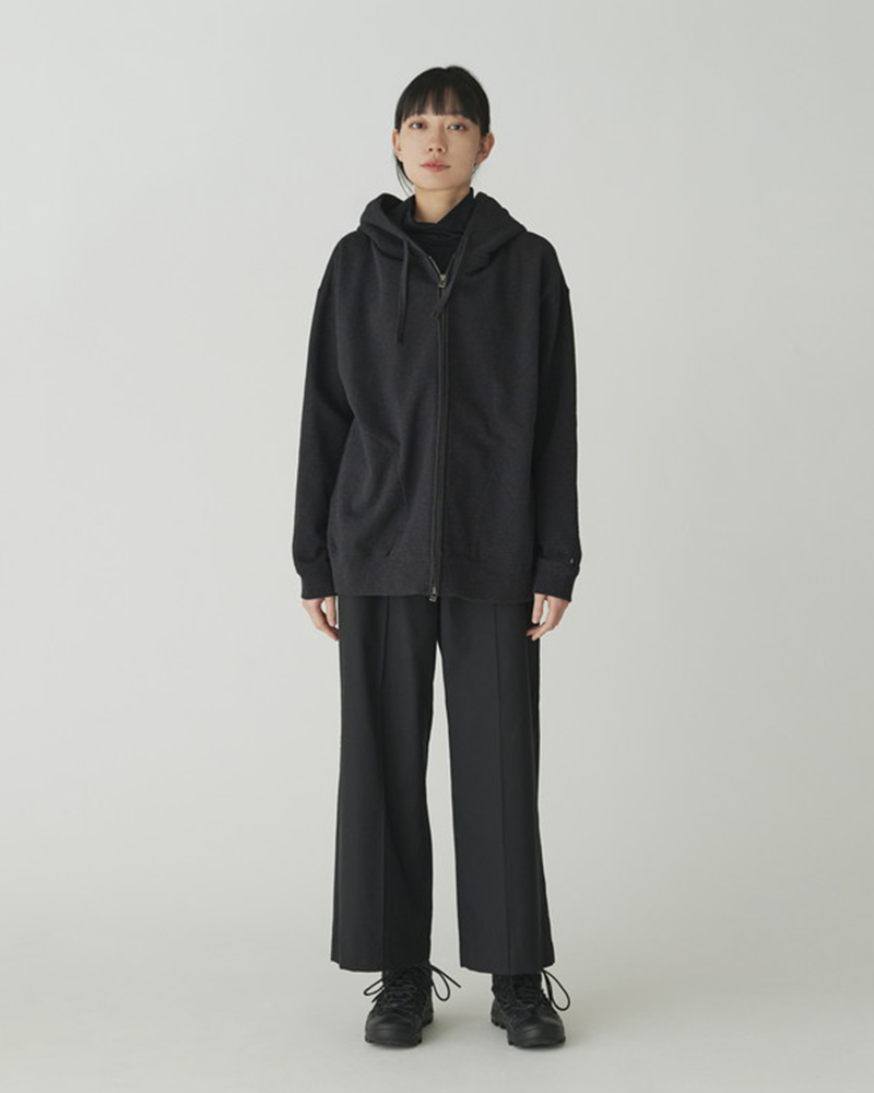 Recycled Cotton Zip-Up Hoodie