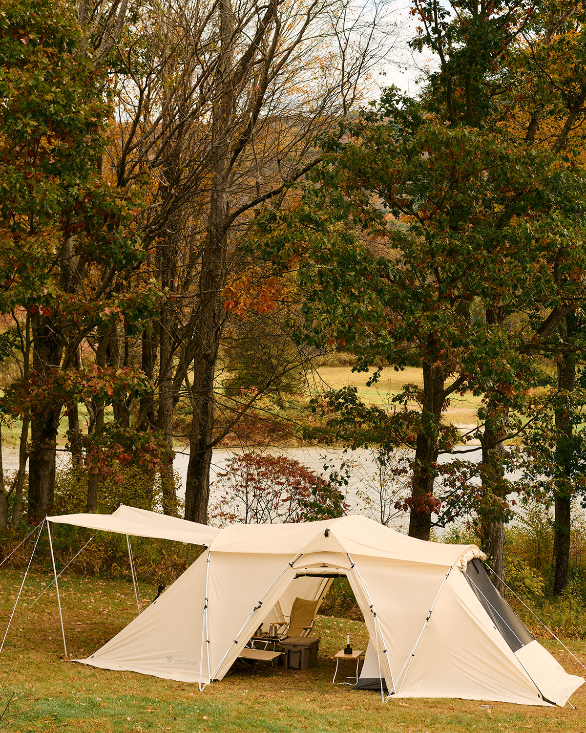 Land Nest Shelter Ivory Set | Snow Peak Land Nest Shelter Ivory Set | Snow Peak