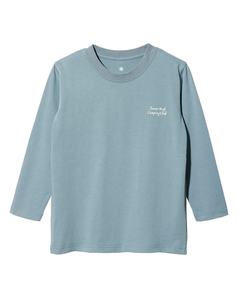 Snow Camping Peak Club – Kids Sleeve T-Shirt Long
