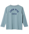 Kids Snow Peak Foam Printed Long Sleeve T-Shirt